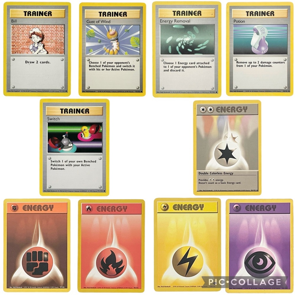 Pokémon Trainer & Energy Cards
